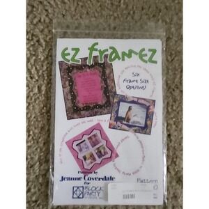 EZ Framez‎ Quilt/Sewing Pattern #53300-6 Options-Jeanne Coverdale